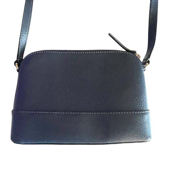 Kate Spade Blue Wellesley Hanna Leather Crossbody Handbag Shoulder Bag Purse - Picture 5 of 11
